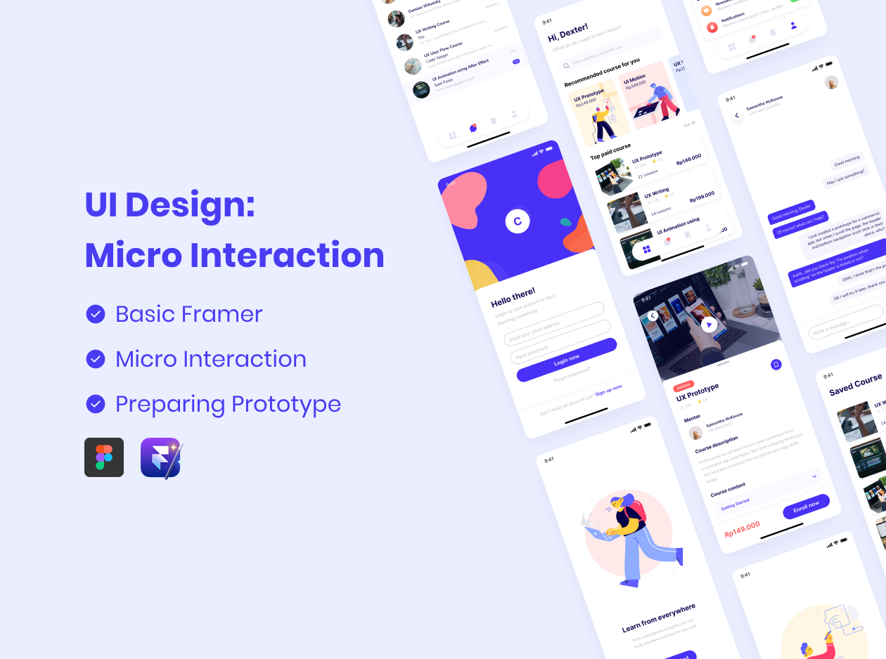 UI Design: Micro Interaction - Hexademy Indonesia